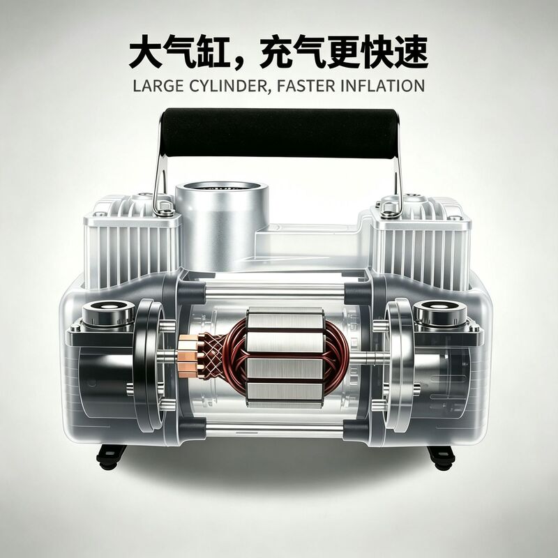 Car air pump 150W air pump 80 cylinder car car multi-function automatic charging and stopping dual-cylinder high pressure tire Car air pump 150W air pump 80 cylinder car car multi-function automatic charging and stopping dual-cylinder high pressure tire