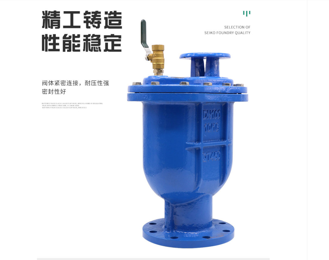 浙江南高供应 管道法兰复合式排气阀 CARX-16C 复合式排气阀 海水