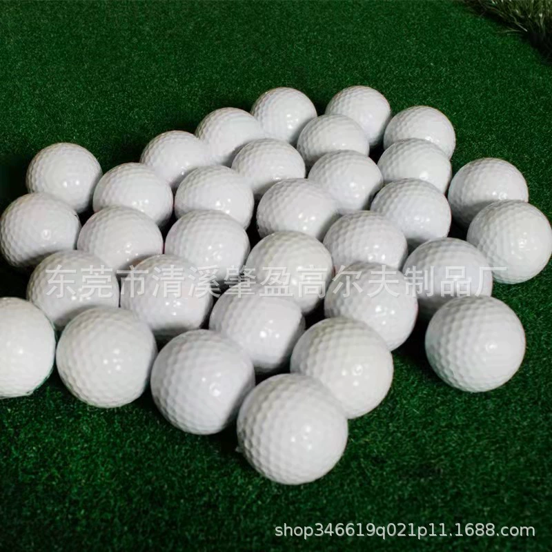  golf practice ball golf dual -layer ball golf white ball outdoor practice ball