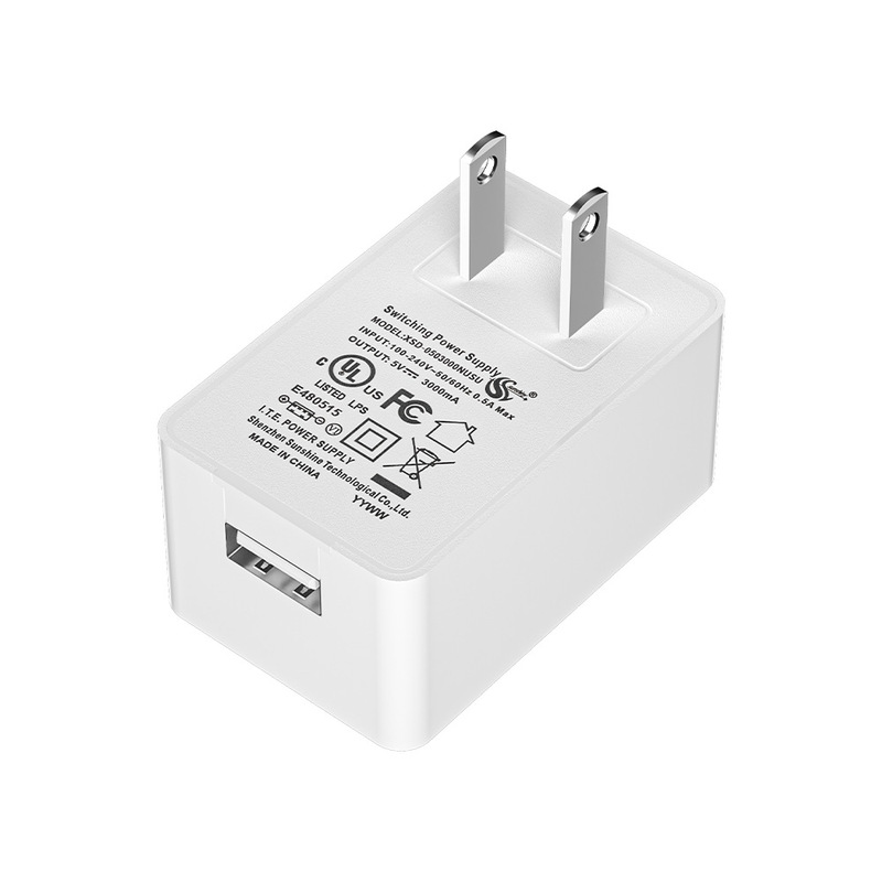 卸売 5v3a 電源アダプタ米国プラグ UL/ce 認証 USB 充電ヘッド美容機器監視スイッチング電源|undefined