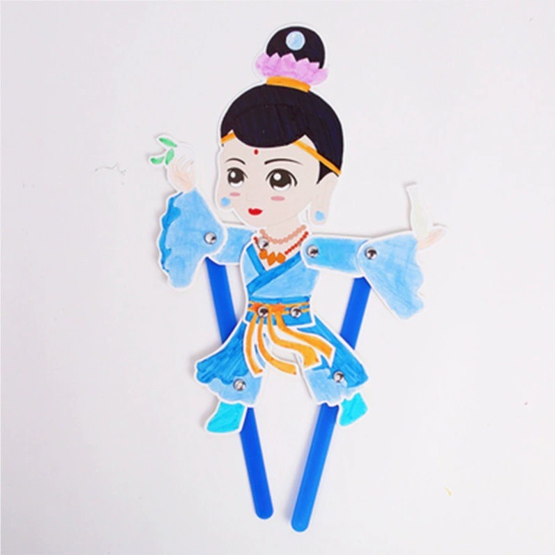 Chinese materials set, doll, toy, DIY