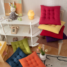 加厚灯芯绒坐垫玉米粒座垫餐椅垫学生办公室榻榻米垫批发厂家直销