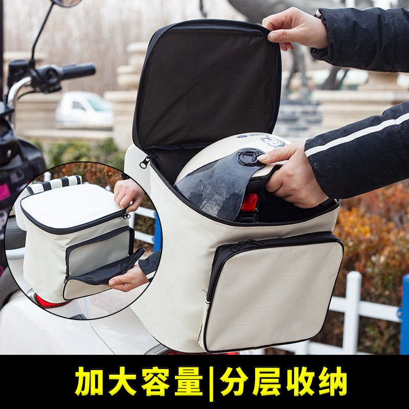 Electric Car Rear Storage Bag Large Capacity Bicycle Battery Car Trunk Storage Pocket Hanging Bag Storage Electric Car Rear Storage Bag Large Capacity Bicycle Battery Car Trunk Storage Pocket Hanging Bag Storage