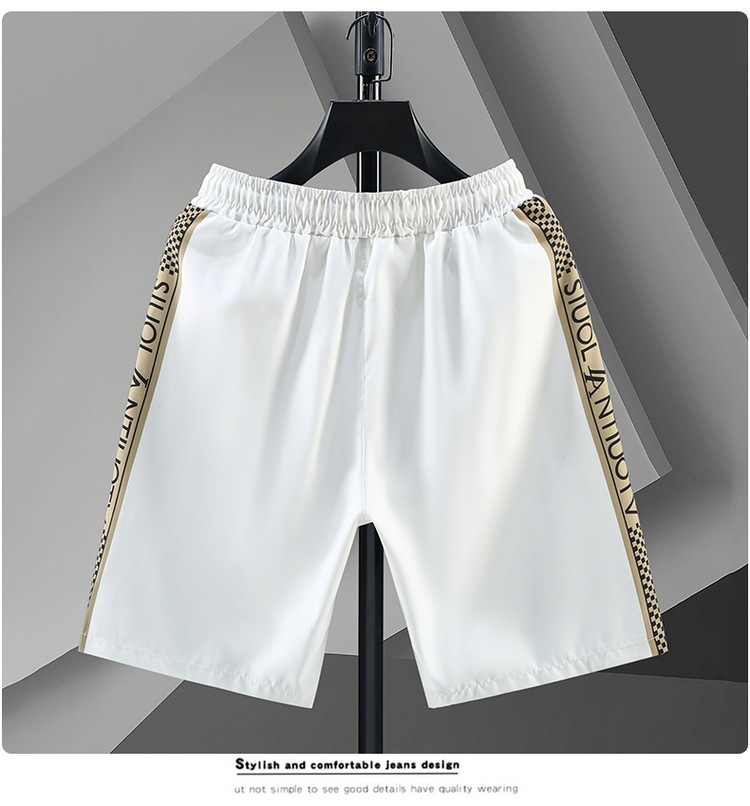 Short de sport court pour hommes, vêtements de plage, décontracté, course à pied, pantalon droit, tendance, été_voghion.com