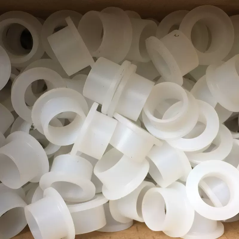 T型空心尼龙轴套尼龙管帽自润滑塑料尼龙套 塑料尼龙衬套尼龙轴套