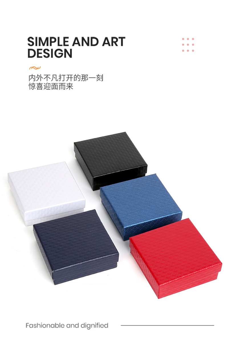9*9 spot jewelry box luxury gift box bracelet box necklace jewelry set storage box wholesale