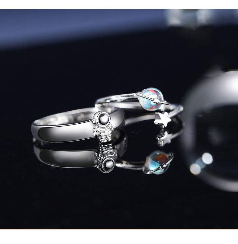 Couple Astronaut Ring 1