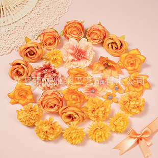 ��ɫϵ���滨�����b õ�廨 ĵ��  �ٻ����� ���L�^�DIY ����