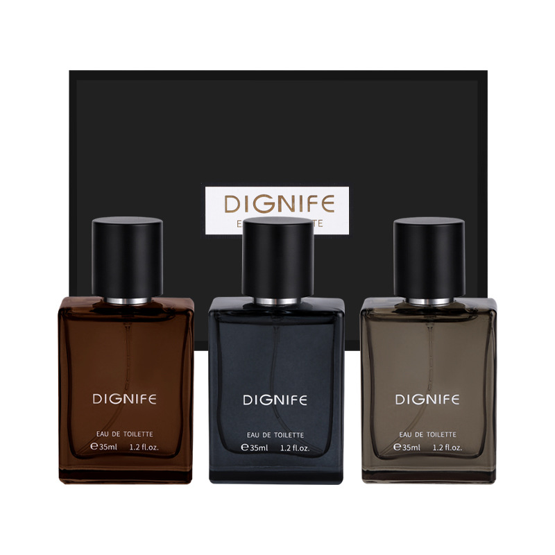 Esperando Li Fei colonia de perfume de los hombres traje de madera fragancia nicho barato azul tierra perfume caja de regalo conjunto