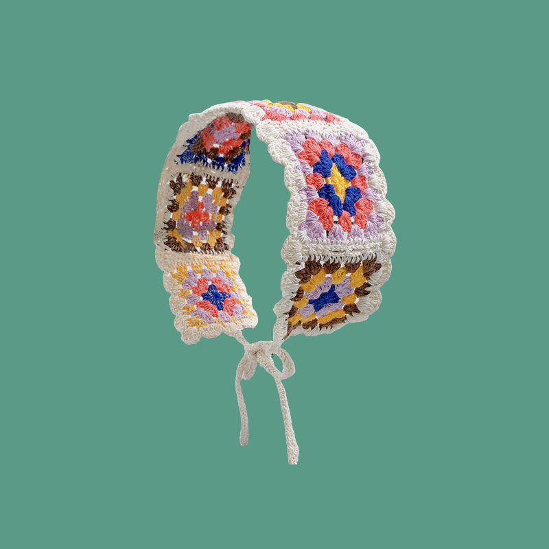 Ethnic Style Style Ethnic Style Plaid Cotton Hair Band