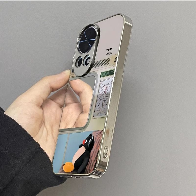 Suitable for Huawei Nova13Pro Mobile Phone Case Design Cartoon Huaweinova12 Simple 11 Train Penguin
