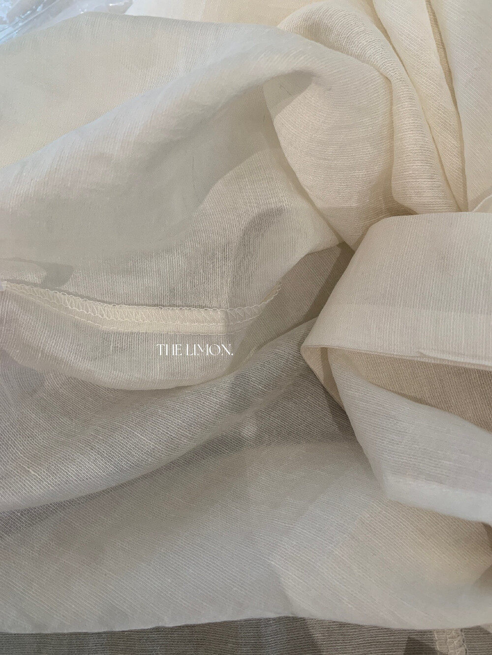 Áo sơ mi nữ linen cổ V tay dài phối dây rua, thiết kế thanh lịch mùa hè 2026 — Bột cam, xanh lá cây, màu xám, màu mơ chi tiết 10