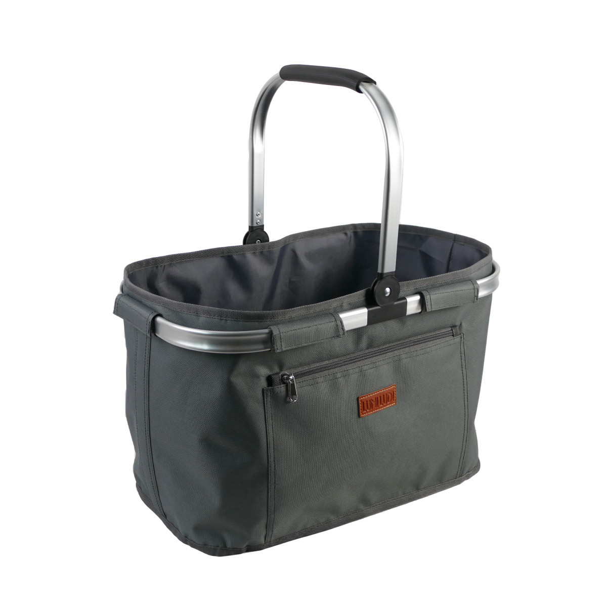 Transfronterizo nuevo aislamiento de la cesta de picnic plegable bolsa de hielo al aire libre bolsa de comida rápida portátil cesta de compras de picnic portátil