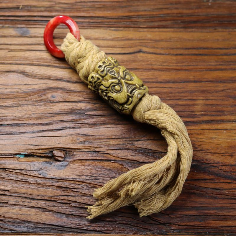 文玩直播供货骆驼骨手把件雕刻富甲天下大鹏鸟观音驼骨骨玩饰品|undefined