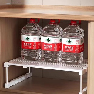 ♔ Long and Wide Retractable Wardrobe Layered Partition Storage Rack Cabinet Storage Rack Cabinet Layered Rack Cabinet