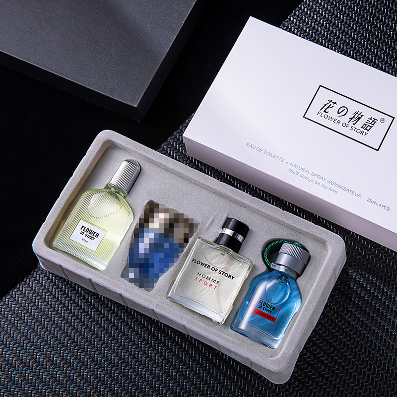 Caja de regalo de perfume de mujer de venta caliente, perfume de opio negro, regalo de mano, perfume fresco y transfronterizo de comercio exterior, fragancia duradera