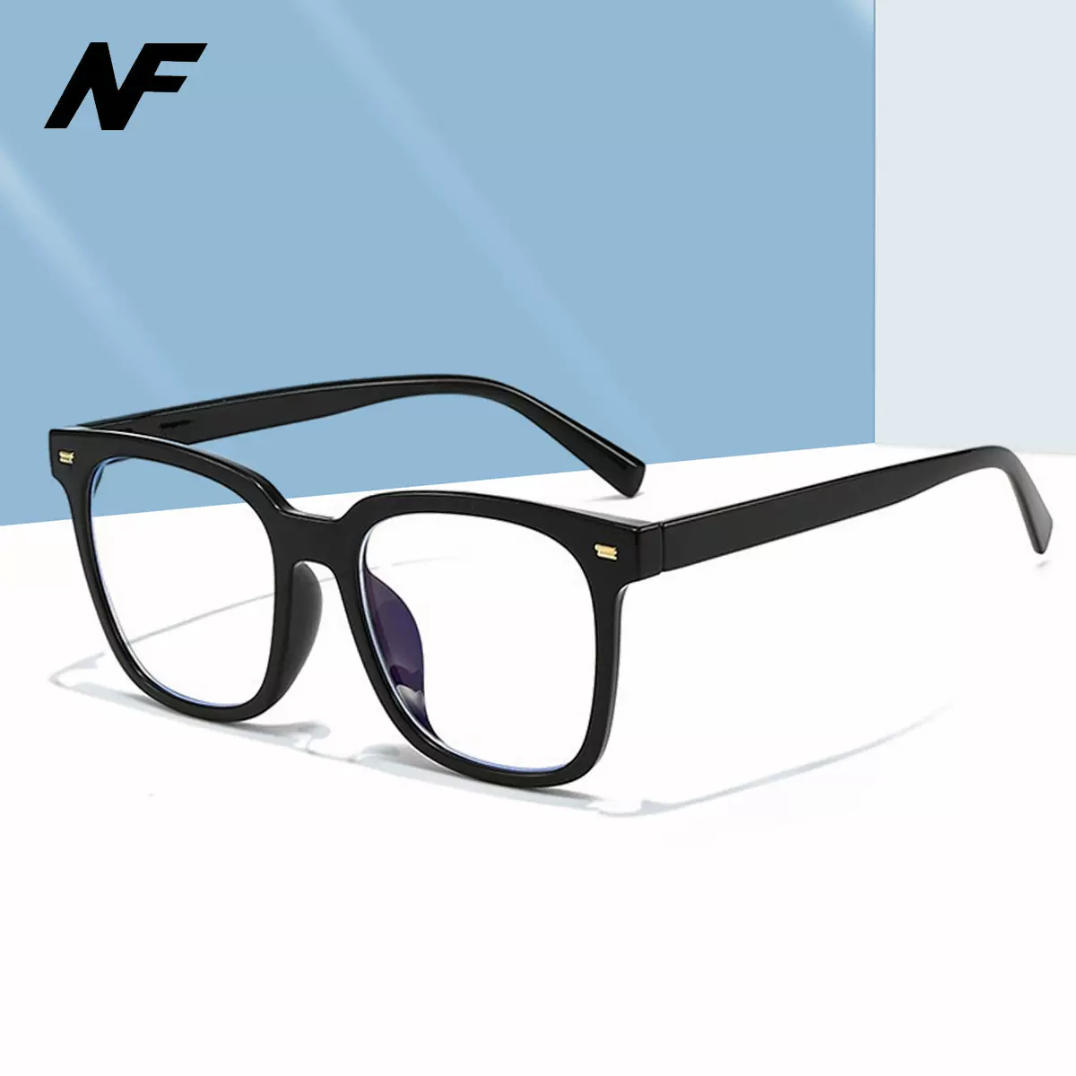 时尚高颜值显白眼镜框女网红出街高级感眼镜框架防蓝光平光镜框架