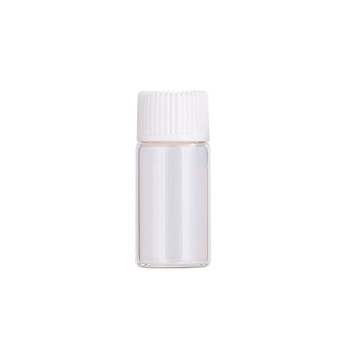 Transparent glass bottled 1ml 2ml 3ml 5ml small sample bottles, cosmetic trial bottles, screw mouth bottles