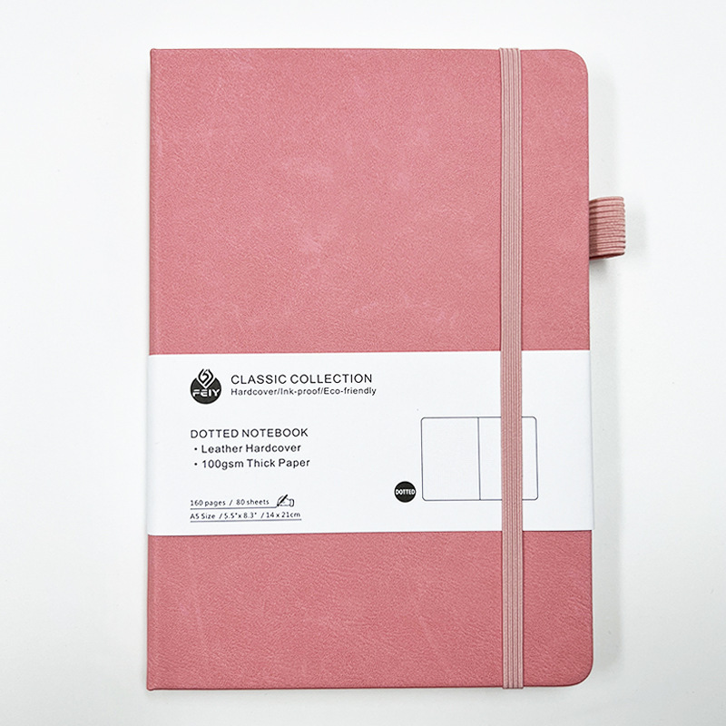 Cuaderno de alta cara Amazon A5 cuaderno de oficina de negocios cuaderno de alta cara estudiantes cuaderno de mano cuaderno en stock