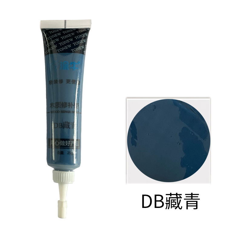 148色家具補修ペースト 木製幅木の釘穴埋め補修材 無垢材家具の損傷補修ペースト