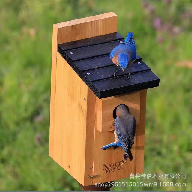 Завод оптовая продажа деревянных птичьих гнезда сад птичье гнездо подвесной дворик декоративный дом на дереве массивное дерево гнездо птиц деревянный дом