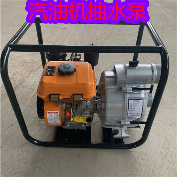 Флавер двойного назначения 4-дюймовый бензиновый насос большой расход сельскохозяйственного орошения