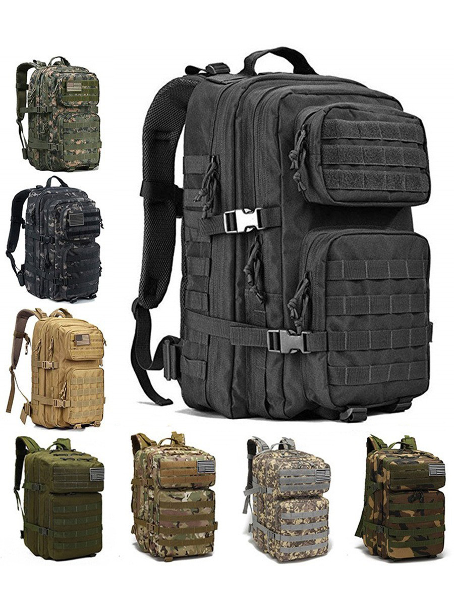 アウトドア3p攻撃戦術リュックサック多機能大容量迷彩野外キャンプ防水スポーツ登山リュックサック