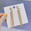 Universal silver needle, fashionable earrings, silver 925 sample, internet celebrity