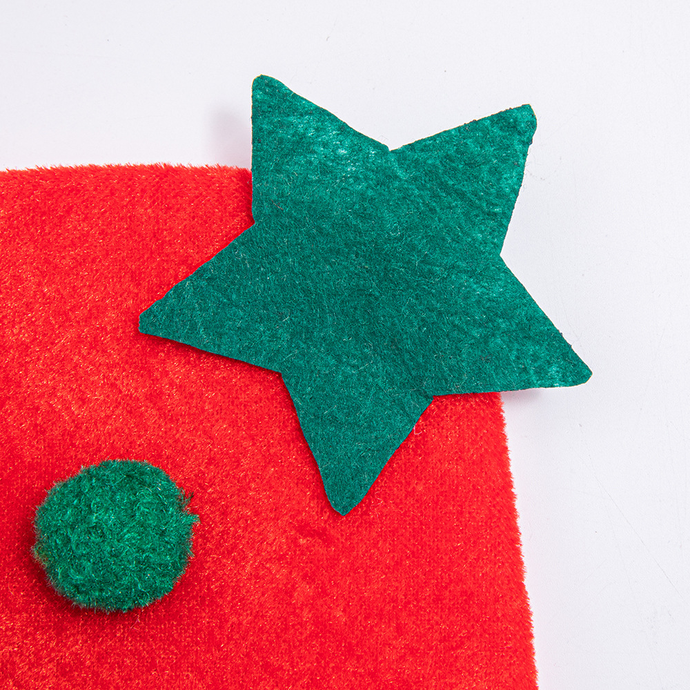 Cross-border popular Christmas decoration supplies cartoon party creative Christmas tree party hat elf hat wholesale