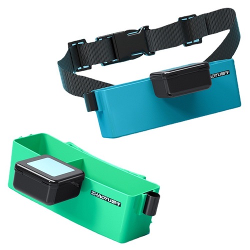 New stream fishing equipment walking fishing waist bag waist box bait box gluten bait nest material wild fishing pull bait box fishing gear
