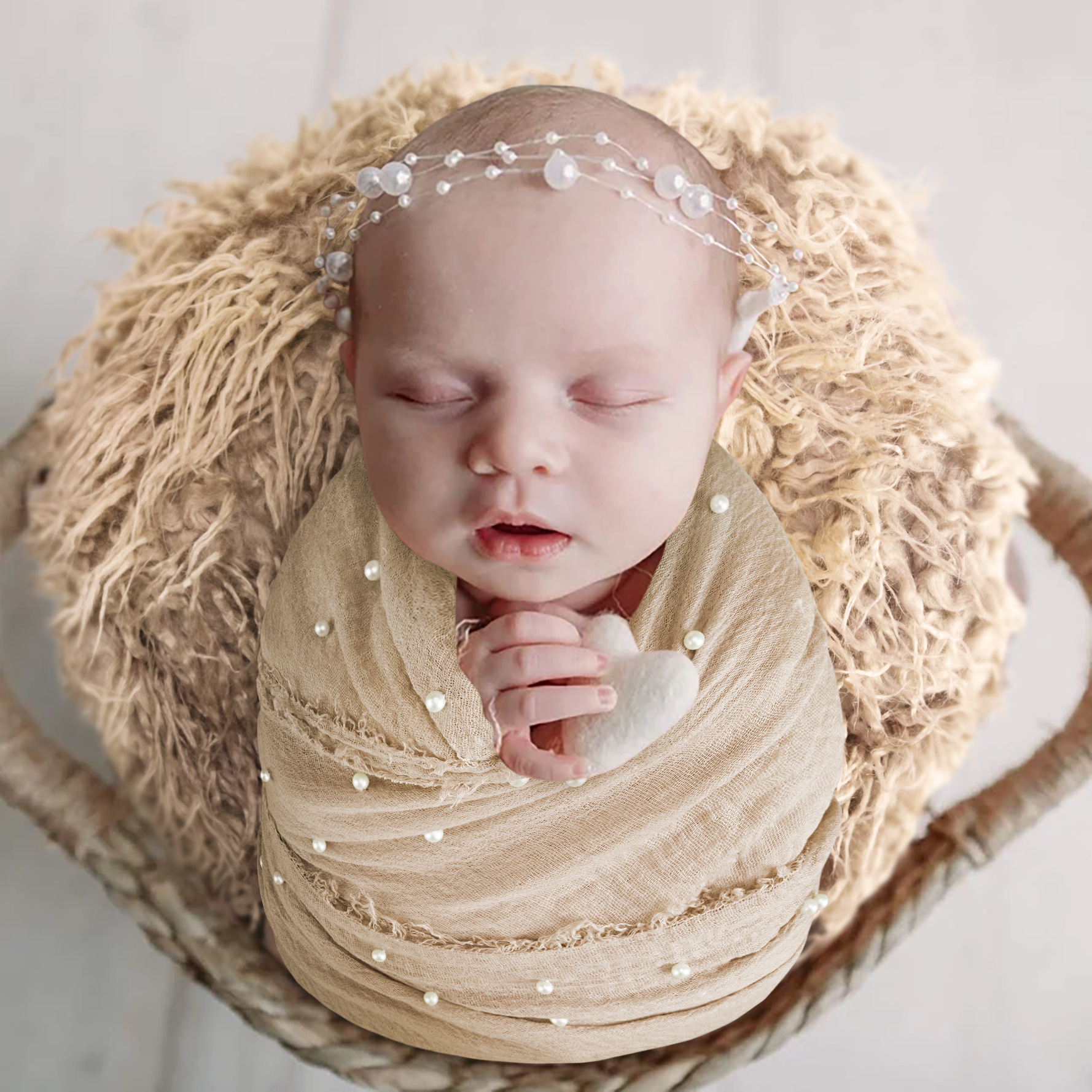 베이지 쓰리피스 슈트