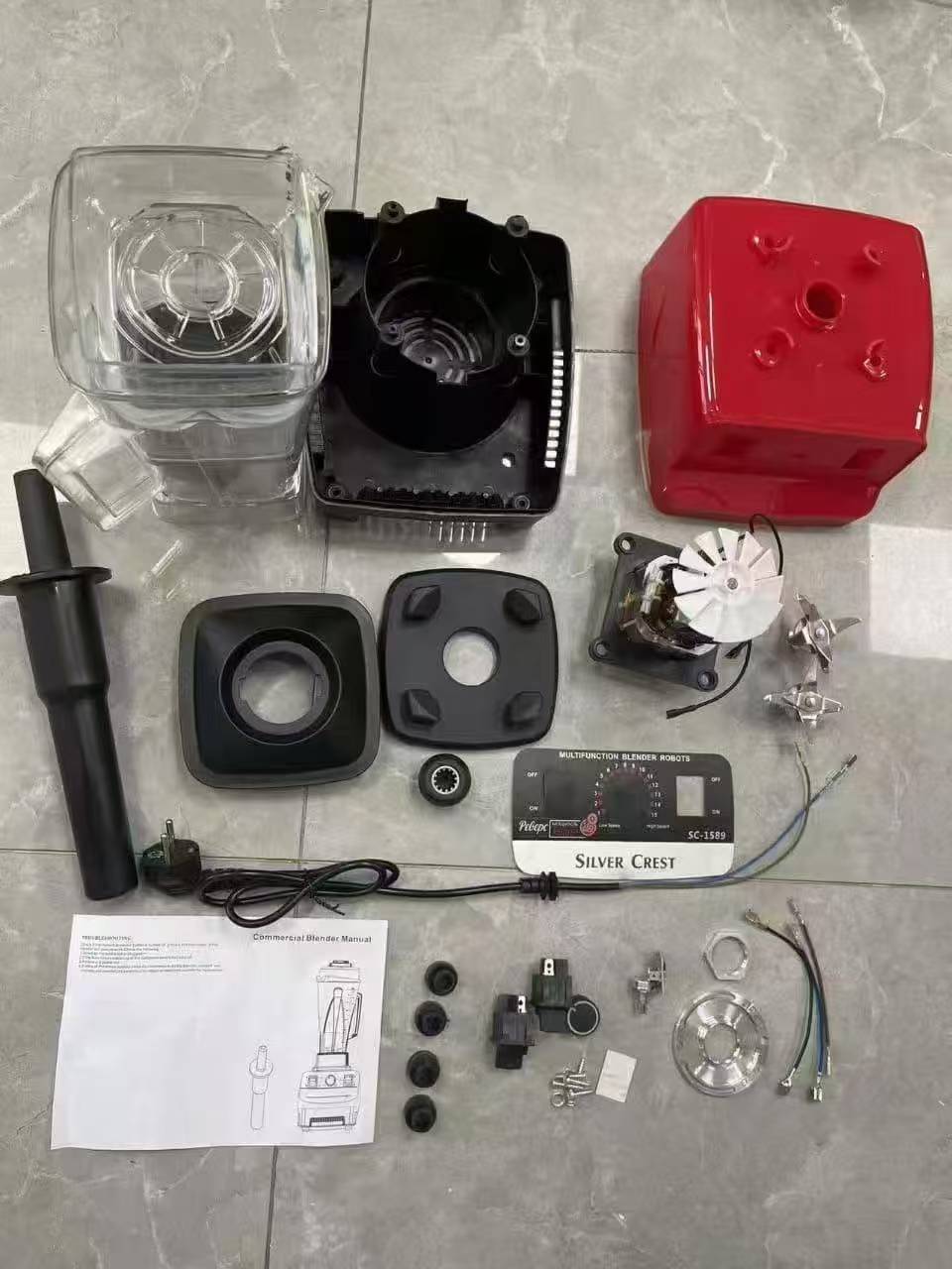 767 Wall Breaker Africa Hot Selling Blender Double Cup CKD Export SKD Cross-border Food Complementary Machine Middle East Hot Model 220V
