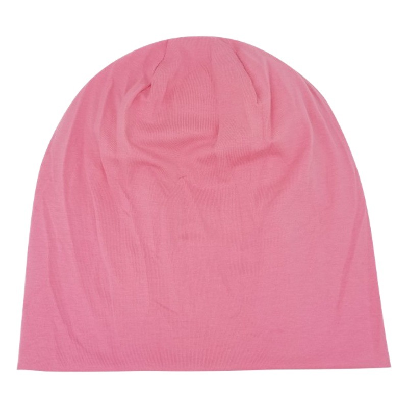 Outdoor Pullover Cap Pure Cotton Double-Layer Breathable Baotou Hat Warm Nightcap Fashion All-Match Headband Capped Heap