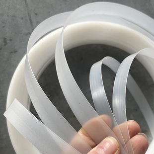Wholesale environmental protection PP flat strip support strip sewing plastic strip bone strip glue bone transparent edging strip flat strip
