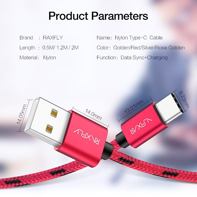 Mit Nylongewebe vernickeltes Basisdaten-Schnellladekabel für Mobiltelefone, geeignet für Apple Typ-C_voghion.com