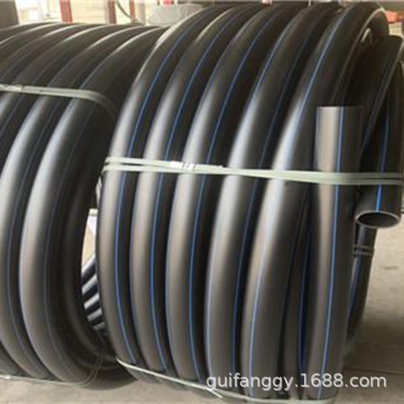 白色注浆管 全新料硬压浆管 白色pe内衬管 工程降水管 贵阳生产