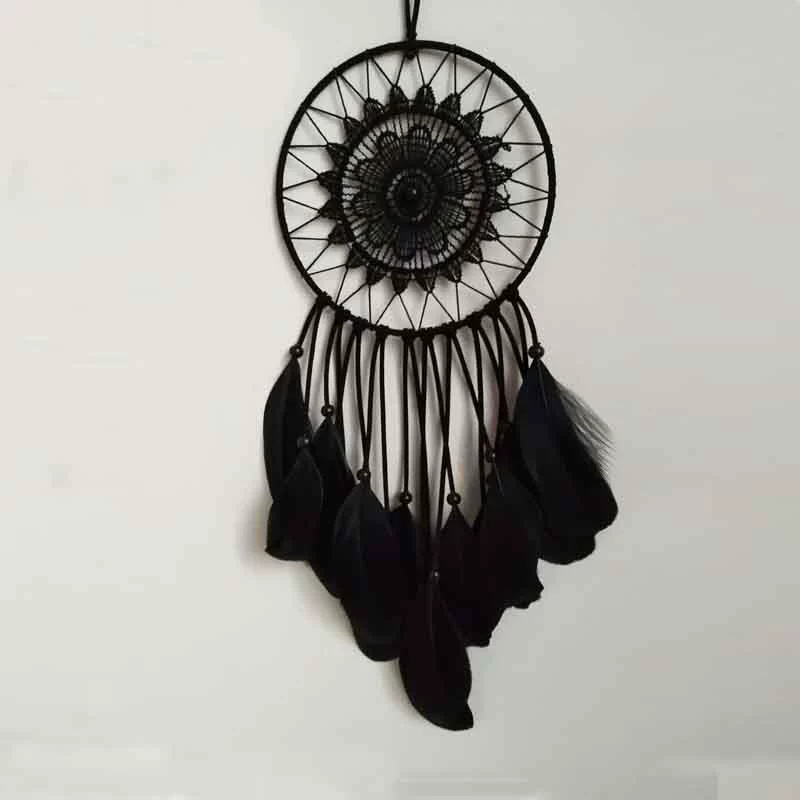 Ms6013 ins 6013 INS Goose Flower D drifting dream catcher дом перо подвесной творческий ремесло ловушка сновидений