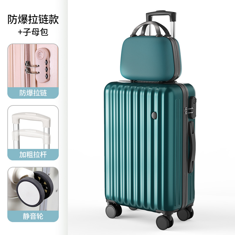 Una pieza de equipaje de entrega de 20 pulgadas caja de embarque de rueda universal 24 caja de equipaje de gran capacidad al por mayor