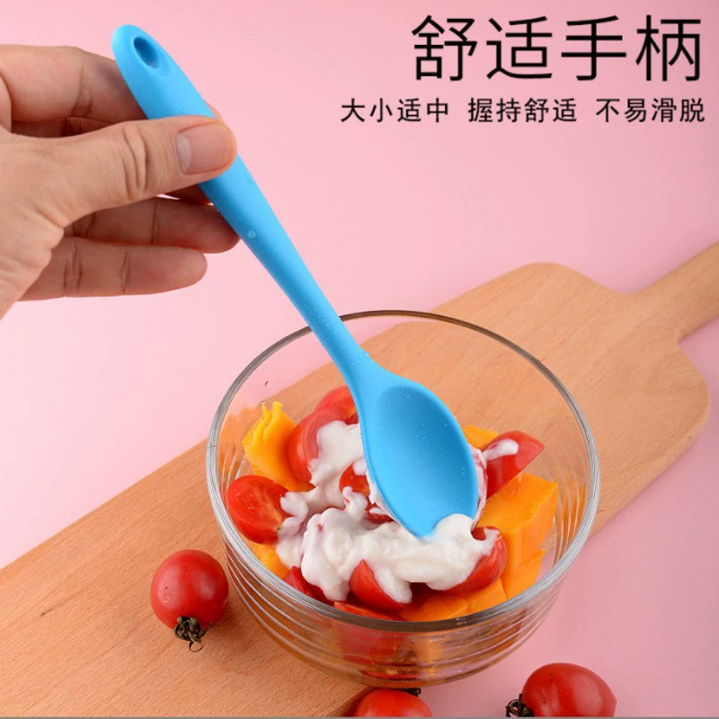 Silicone small kitchenware, children's spoon
