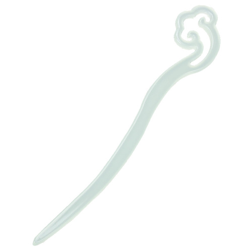 Qingshui hairpin, simple and modern acetate hairpin, ancient style hair accessories, hairpin, simple and elegant curled hair, Hanfu headdress for women