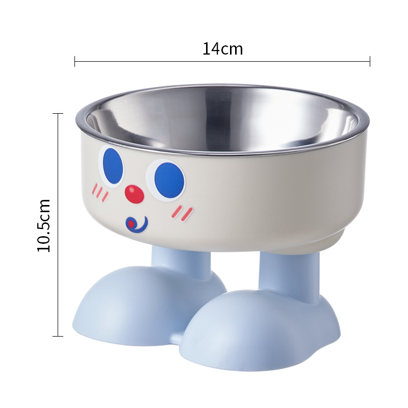 Plato de comedor para mascotas, mesa de comedor para gatos, mesa de comedor para perros pequeños y medianos, estante ajustable para mascotas, artículos para mascotas