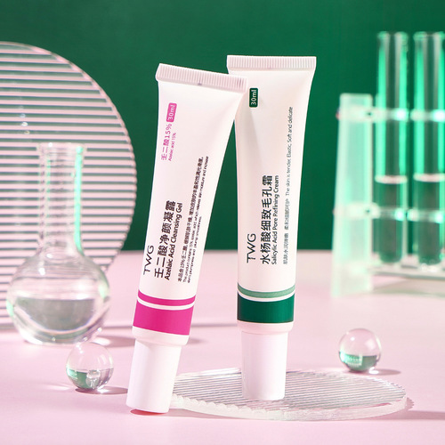 15% Azelaic Acid Purifying Gel Cleansing Cream Blackhead Extracting Liquid Salicylic Acid Pore Refining Cream Hair Replacement