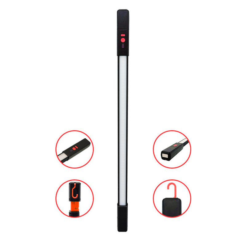 Amazon Car Work Light Rechargeable 1200Lmled Aluminum Alloy Strip Light Led Inspection Light Customized Wholesale