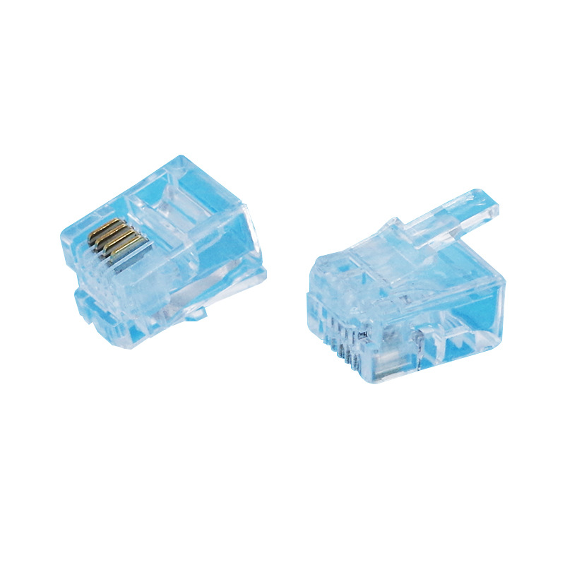 6P4C FU/T-B ����ֱ�� 6P2C�绰ˮ��ͷ  ͨѶ���Ӵ�ͭˮ��ͷ