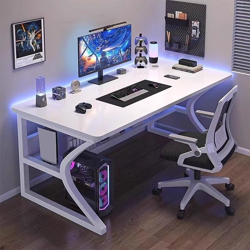 Steel Wood Computer Desk Home Desk Student Learning Writing Desk Simple Game E-sports Desk Working State Desk Steel Wood Computer Desk Home Desk Student Learning Writing Desk Simple Game E-sports Desk Working State Desk