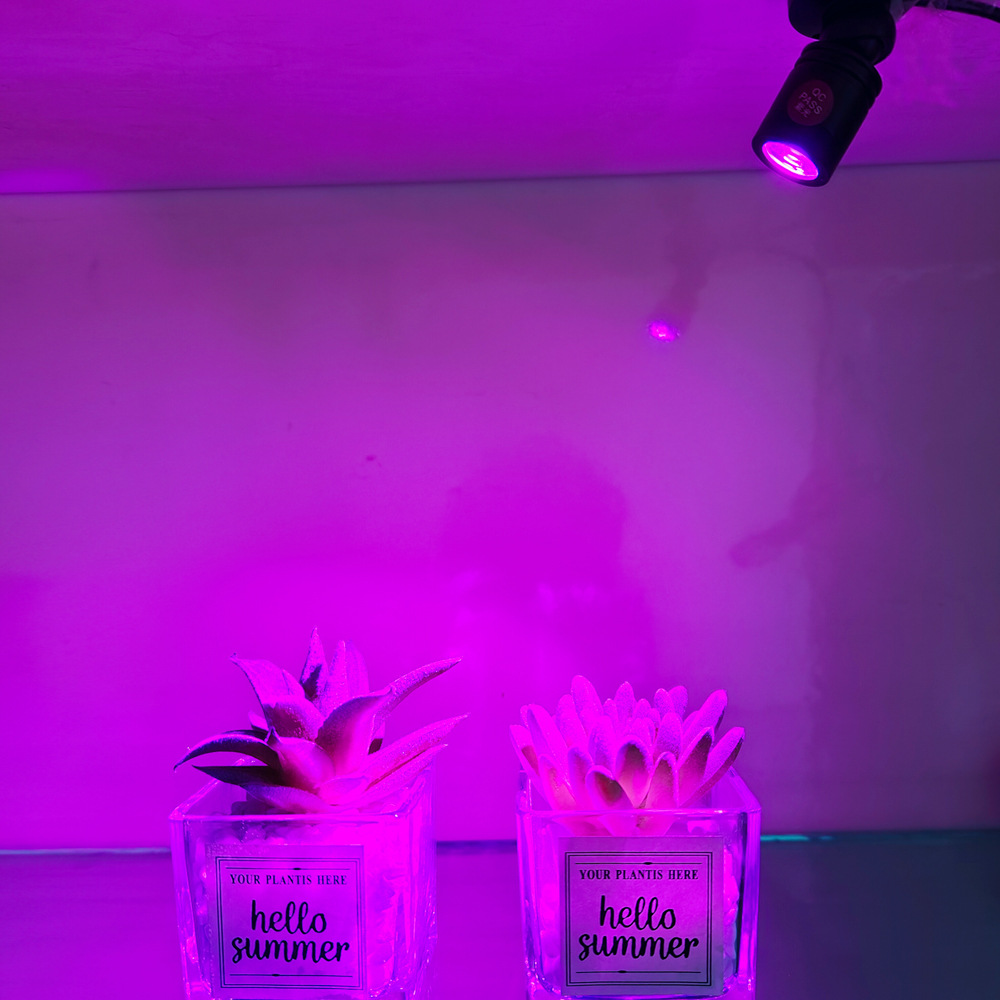 Transfronterizo dedicado interfaz USB agujero-libre LED contador proyector 1W siete colores escaparate gabinete del vino del Gabinete de la joyería