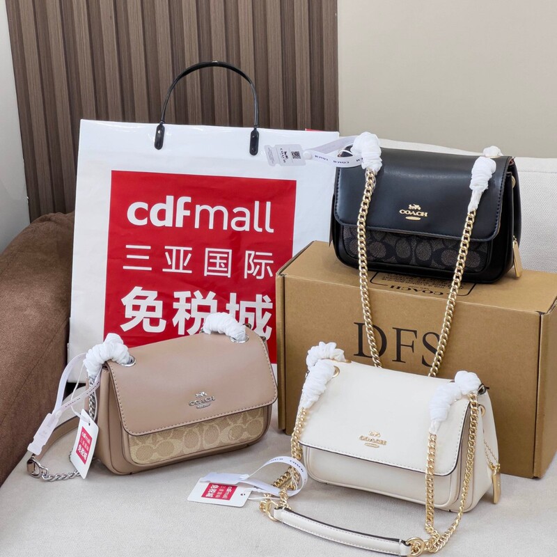 C Brand Simple Multi-Layered Small Bag with Printed Design, Stylish Handbag, Light Luxury Versatile Trendy Crossbody Bag, Shoulder Bag