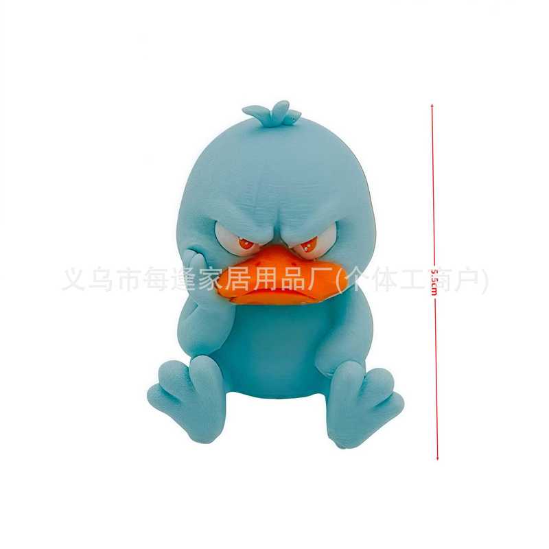 每逢3D打印农场生气鸭融化鸭流汗鸭肌肉鸭站立鸭跨境爆款玩具装饰|undefined