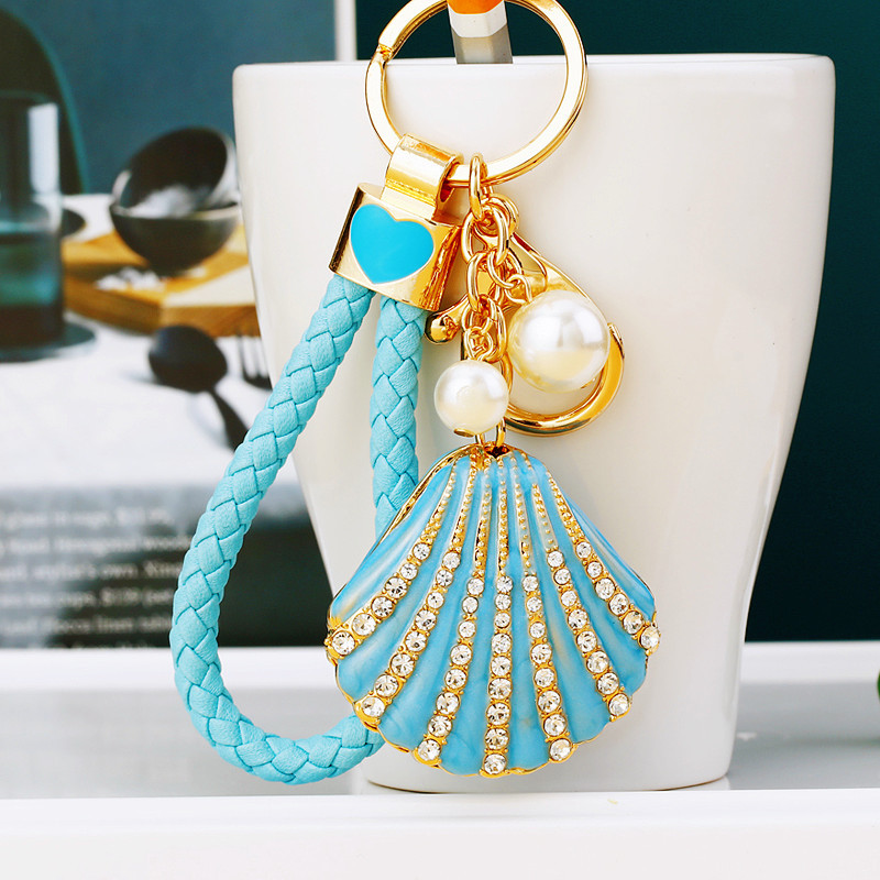 55g Weight Lobster Trigger Clasp Closure Clasp Closure Type Rhinestones Inlay Material Keychain Classification 1 Piece Quantity Daily Occasion Zinc alloy Material Shell Pattern Unisex Gender Plating, Diamond Design Elegant, Cute, Simple Style Style 1 Piece Elegant Cute Simple Style Shell Zinc Alloy Plating Diamond Rhinestones Unisex Lobster Trigger Clasp Closure Keychain 9