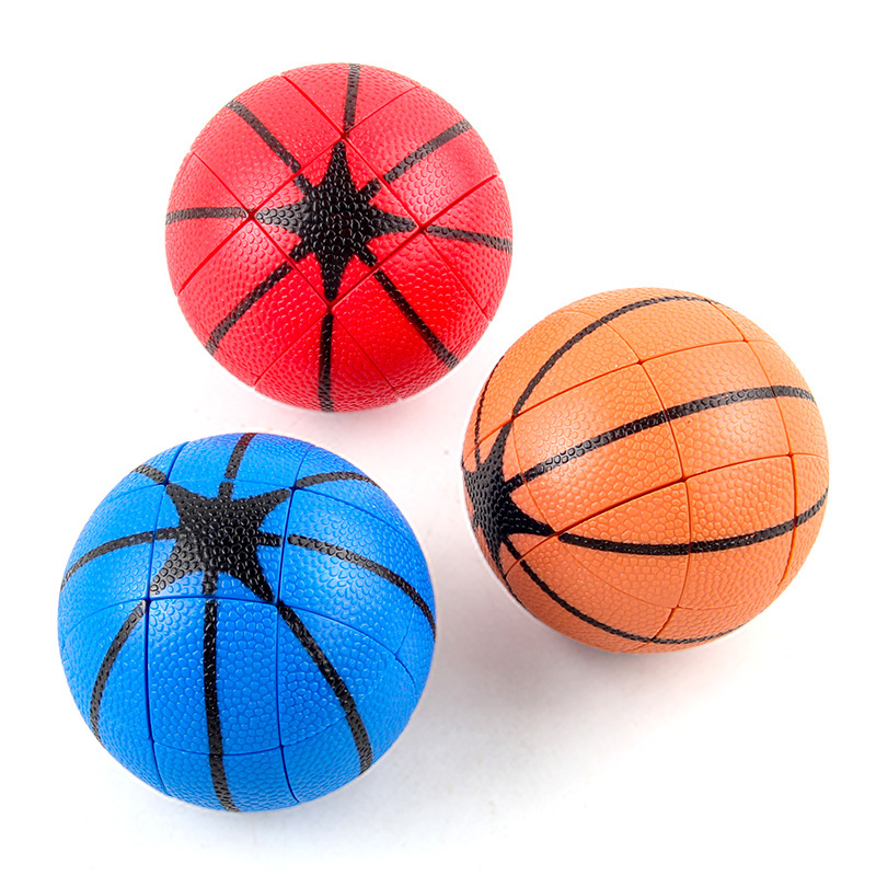 Panxin niños inteligencia creativa de forma especial de baloncesto Cubo de Rubik nuevo exótico ventilación descompresión juguetes de exportación transfronteriza FX8804